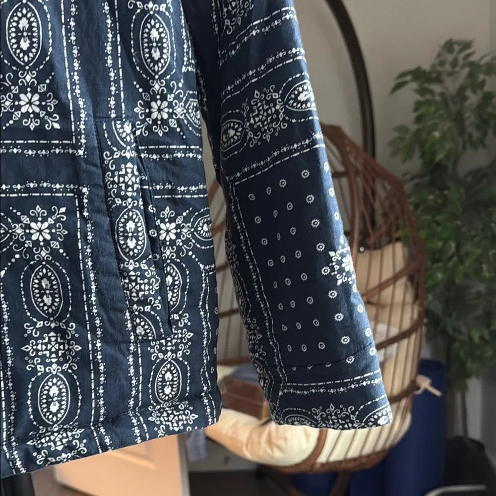 Blue Patterned Jacket - Picture 2 of 9